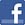 Official Facebook button sized for an email signature